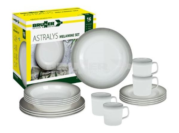 Picture of MELAMINE SET ASTRALYS 16PCS
